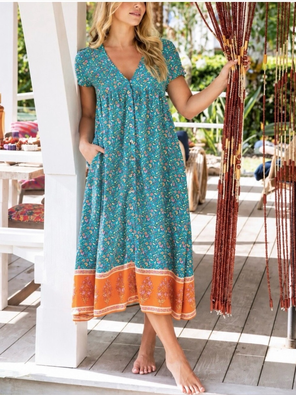 Natural Life Avery Midi Dress L/XL